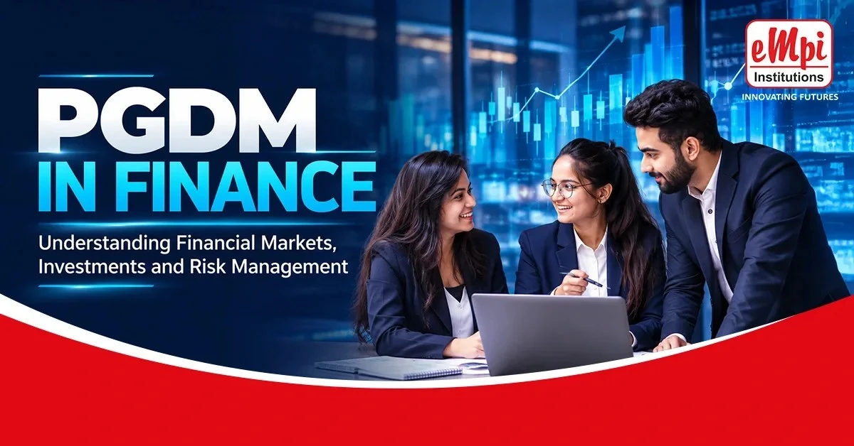 PGDM in Finance: financial markets, investments and risk management