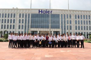Visit to Haier Factory, MNC Brand for Consumer Electronics